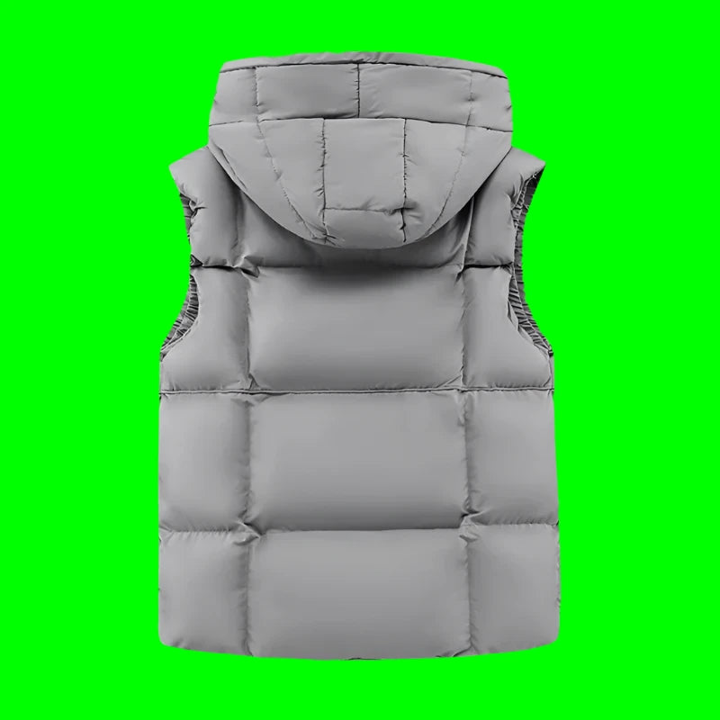 Men Waistcoat Windproof Hooded Jacket™