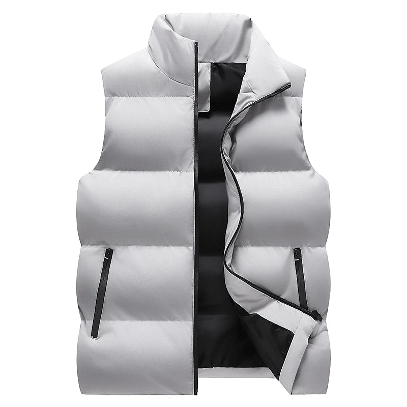 Stand Up Collar Zipper Vest™